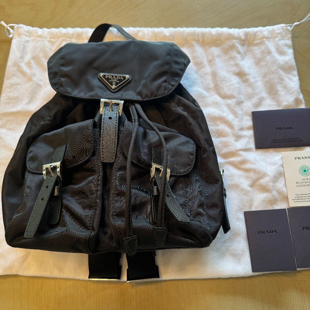 Prada Small Re-Nylon Backpack